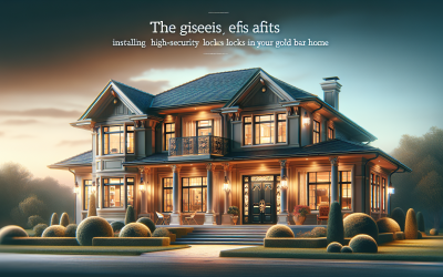 The Benefits of Installing High-Security Locks in Your Gold Bar Home